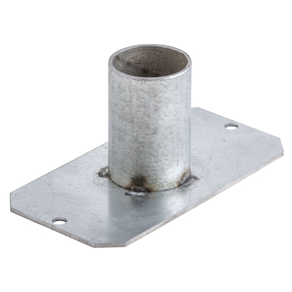 Recessed 10" Series, Bottom Feed Plate, Center, 1" EMT